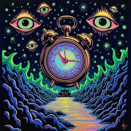 Generatore d'arte a luce nera placeholder