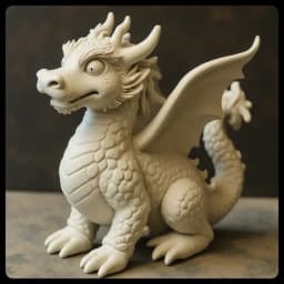 Generatore d'arte in argilla placeholder