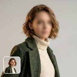 Sfocatura del viso placeholder