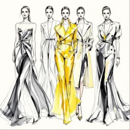 Generatore di schizzi di moda placeholder